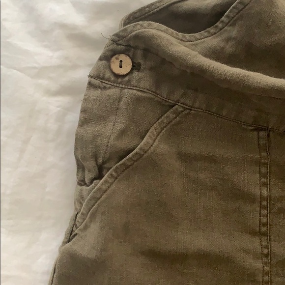 Nicole Miller 100% Linen Jumpsuit - Picture 6 of 7